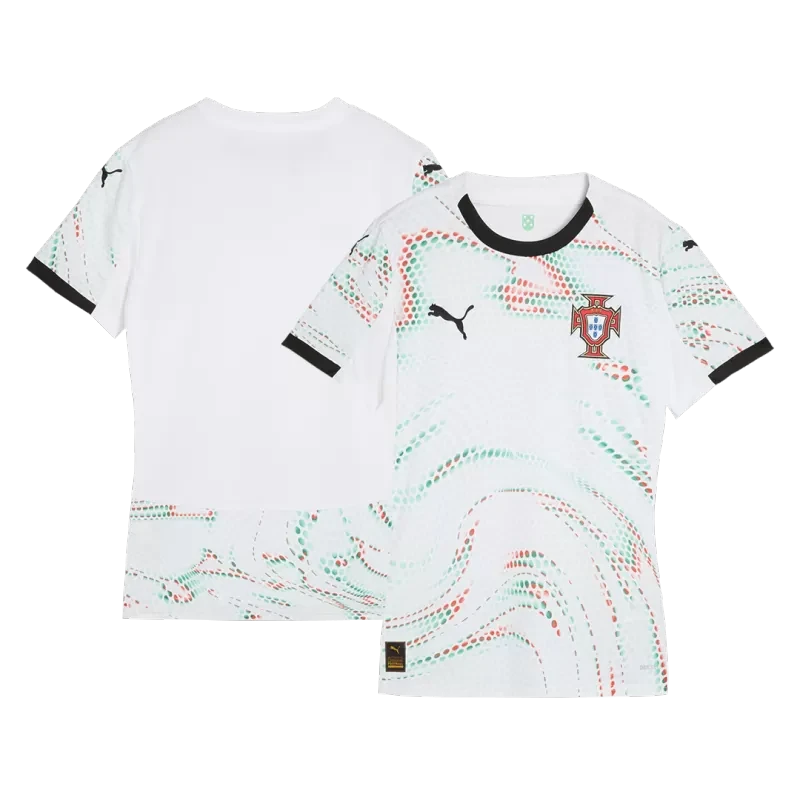 Women's Portugal Away Jersey 2025 Top Koszulki Pilka Sklep