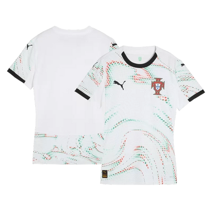 Women's Portugal Away Jersey 2025 Top Koszulki Pilka Sklep
