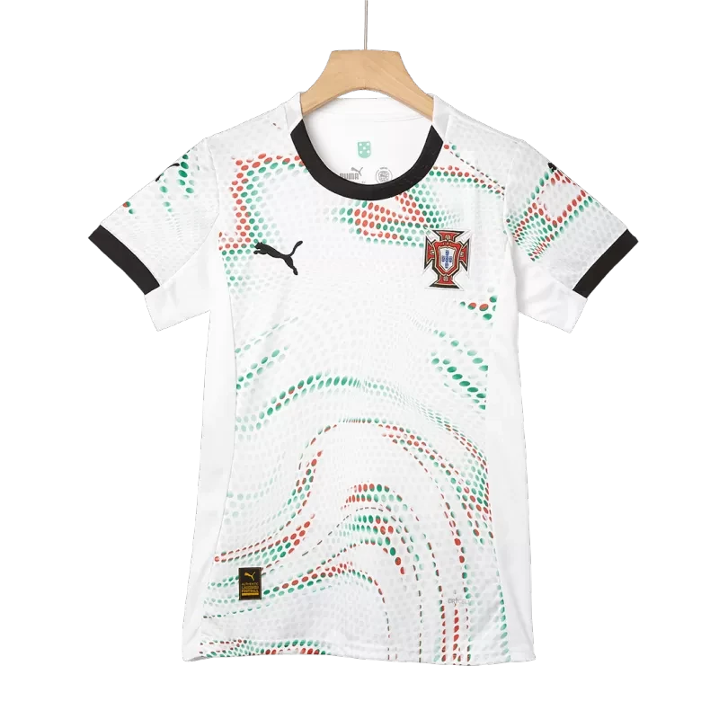 Women's Portugal Away Jersey 2025 Top Koszulki Pilka Sklep