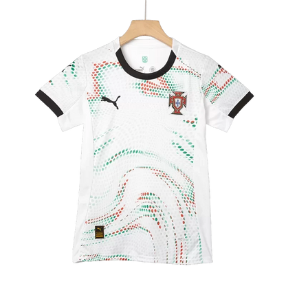 Women's Portugal Away Jersey 2025 Top Koszulki Pilka Sklep