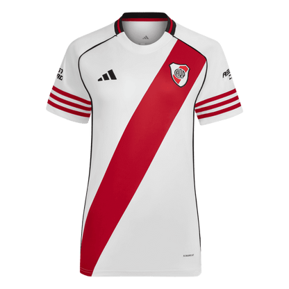 Women's River Plate Home Soccer Jersey 2025/26 Top Koszulki Pilka Sklep