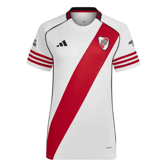 Women's River Plate Home Soccer Jersey 2025/26 Top Koszulki Pilka Sklep