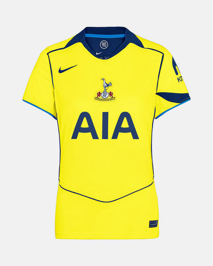 Women's Tottenham Hotspur Third Away Soccer Jersey 2025/26 topsoccerjerseys.com