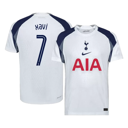 XAVI #7 Player Version Tottenham Hotspur Home Soccer Jersey 2025/26 - UCL Top Koszulki Pilka Sklep