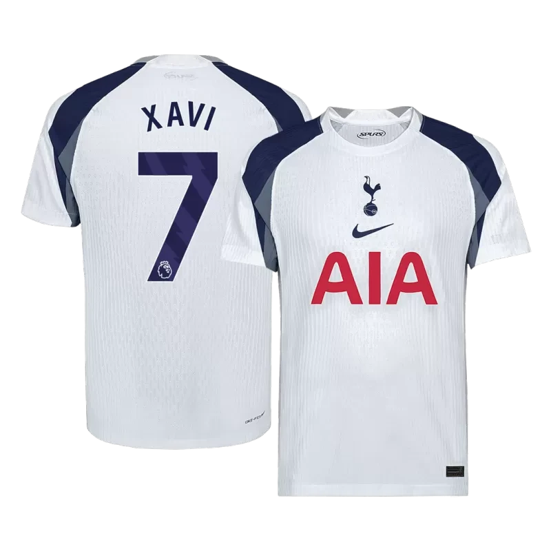 XAVI #7 Player Version Tottenham Hotspur Home Soccer Jersey 2025/26 Top Koszulki Pilka Sklep