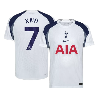 XAVI #7 Player Version Tottenham Hotspur Home Soccer Jersey 2025/26 Top Koszulki Pilka Sklep