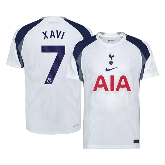 XAVI #7 Player Version Tottenham Hotspur Home Soccer Jersey 2025/26 Top Koszulki Pilka Sklep