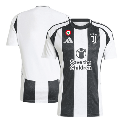 Męska Koszulka Domowa Juventus 2024/25 - Save The Children Sponsor