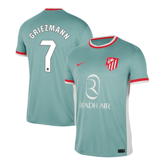 GRIEZMANN #7 Atletico Madrid Away  Soccer Jersey 2024/25 Top Soccer Jerseys Store
