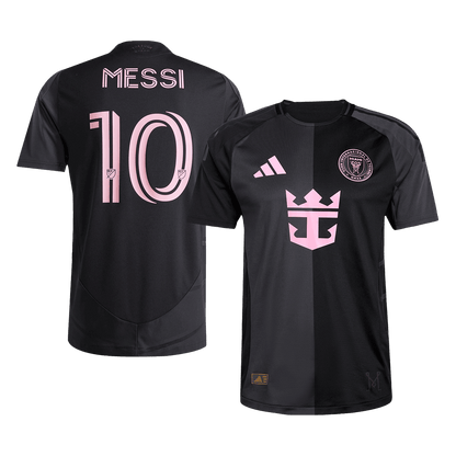 MESSI #10 Men's Inter Miami CF 2025 Away Shirt Player Version - Slim Fit