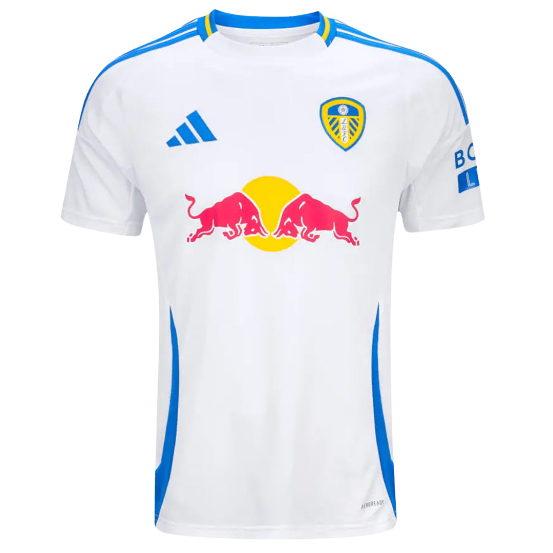 Hochwertiges Leeds United Home 2024/25 Fußballtrikot für Herren