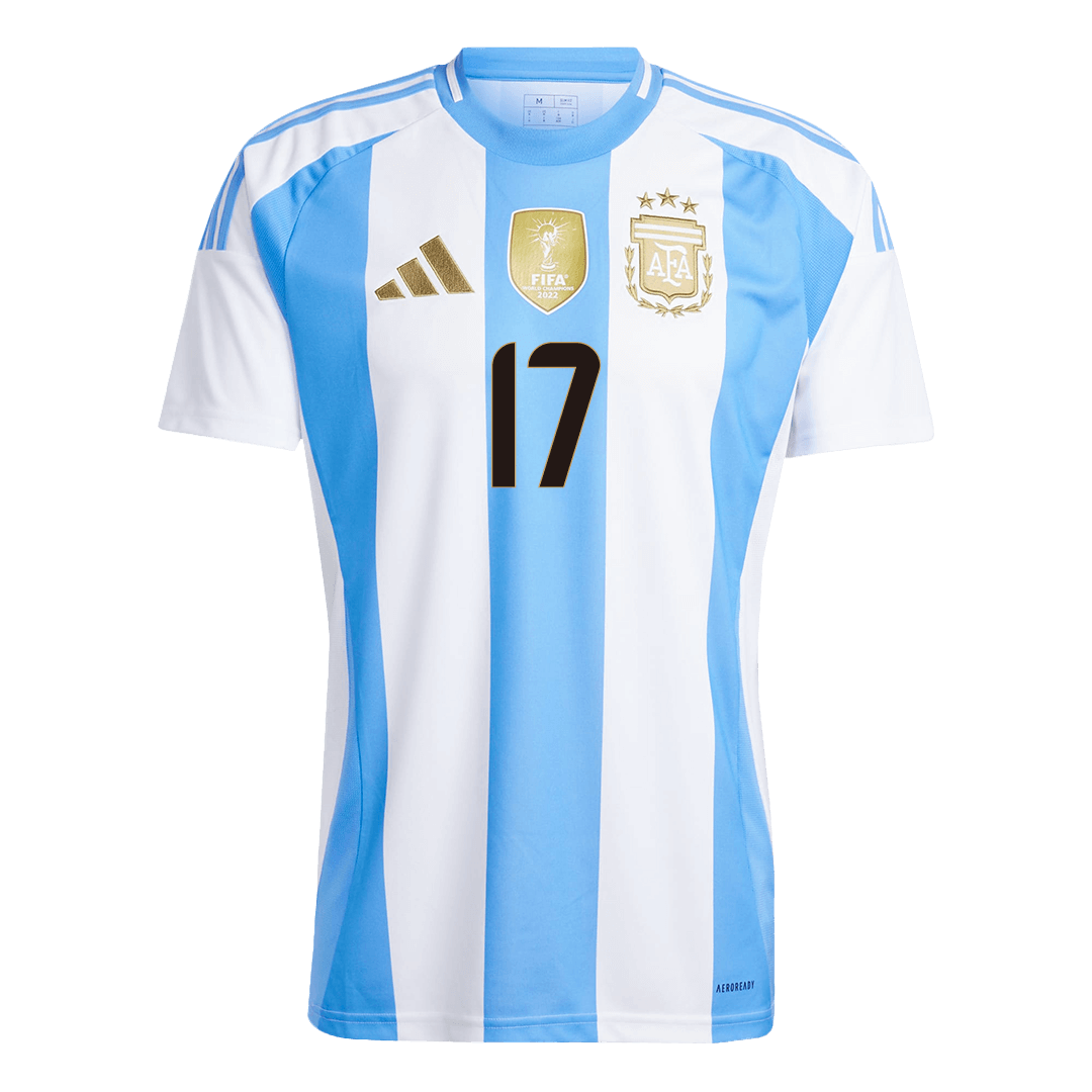 [Super Quality] Men's Argentina GARNACHO #17 Home Soccer Jersey 2024