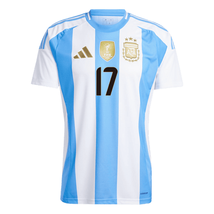 [Super Quality] Men's Argentina GARNACHO #17 Home Soccer Jersey 2024