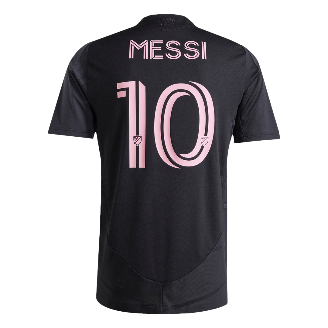 MESSI #10 Men's Inter Miami CF 2025 Away Shirt Player Version - Slim Fit