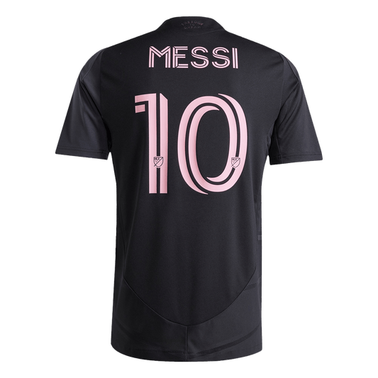 MESSI #10 Inter Miami CF 2025 Auswärtstrikot für Herren, Spielerversion – Slim Fit