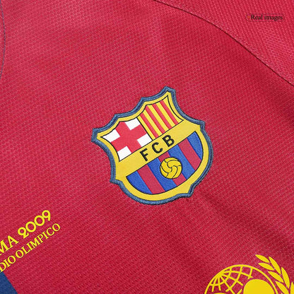 MESSI #10 Barcelona Home 08/09 – UCL Retro-Fußballtrikot für Herren