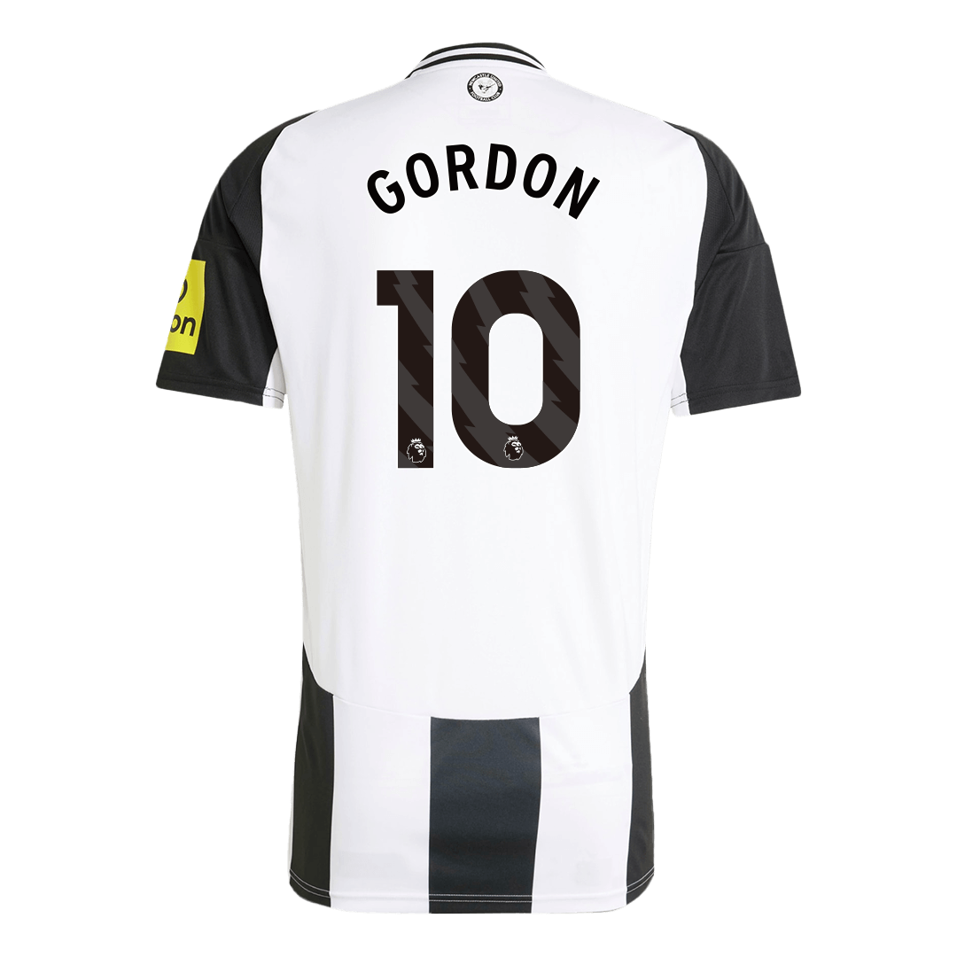 Hochwertiges GORDON #10 Newcastle United Home 2024/25 Fußballtrikot für Herren