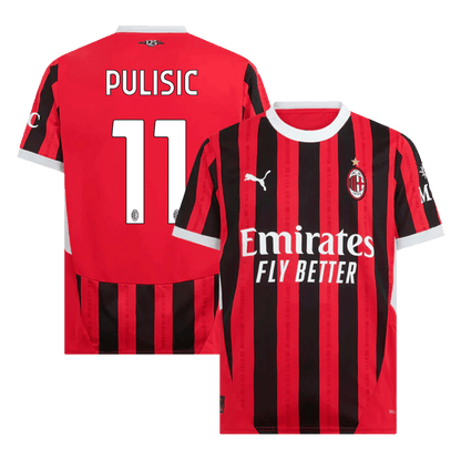 PULISIC #11 AC Mailand 2024/25 Herren-Heimtrikot