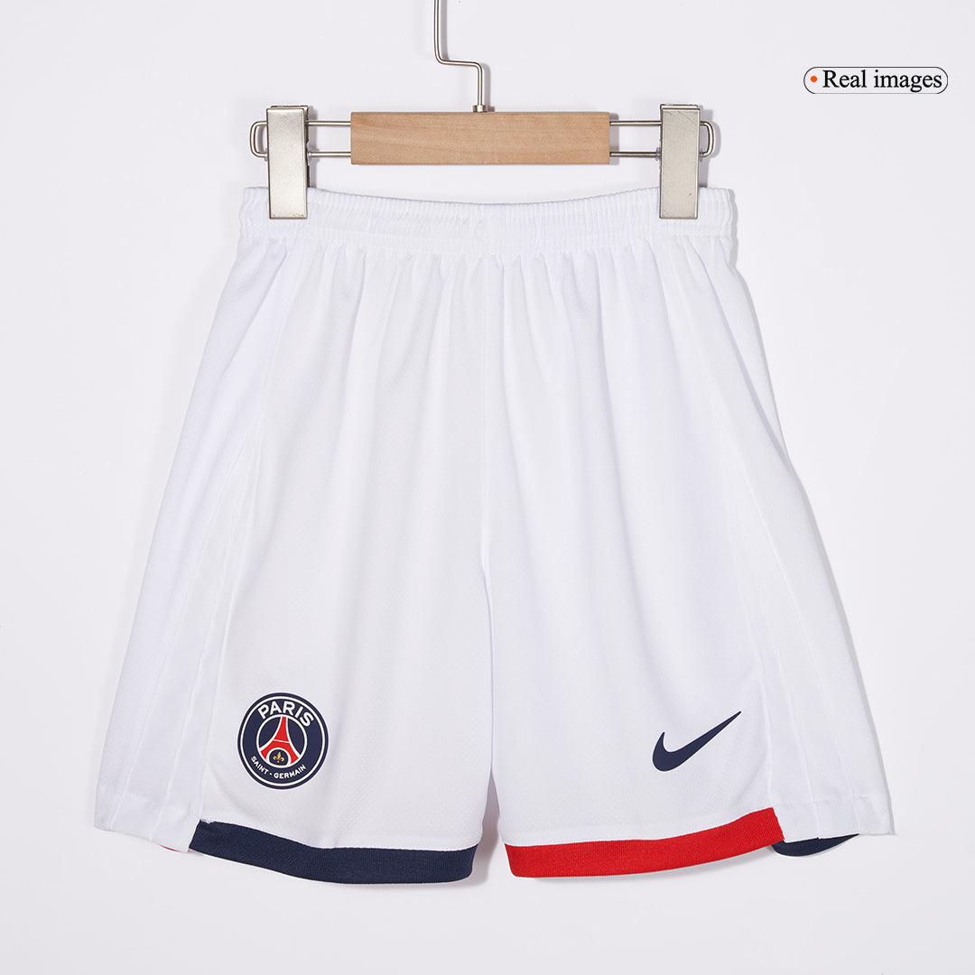 Kid's PSG Away Cheap Soccer Jersey Kit(Jersey+Shorts+Socks) 2024/25 Top Koszulki Pilka Sklep