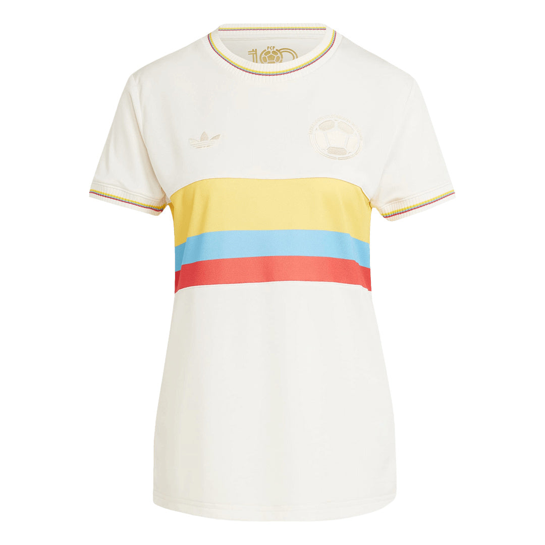 Women's Colombia 100th Anniversary Soccer Jersey 2024