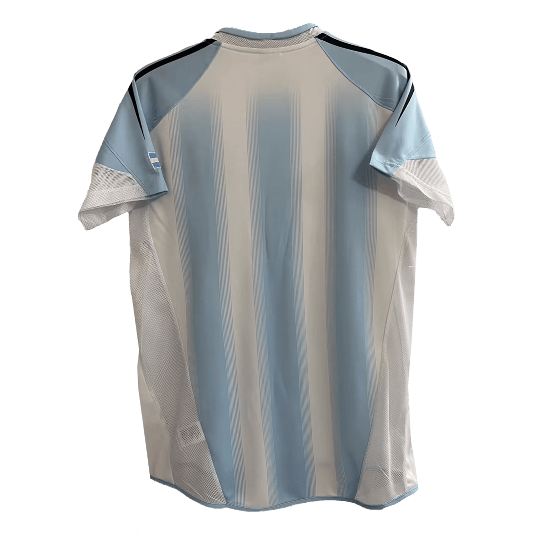 Argentina Home Retro Soccer Jersey 2004/05