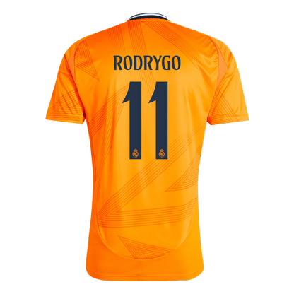 RODRYGO #11 Męska koszulka wyjazdowa Real Madrid 2024/25