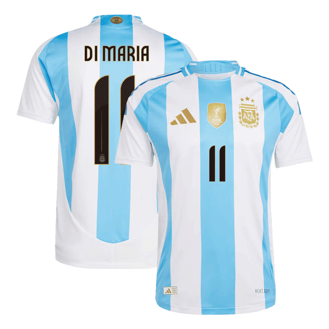 Argentina DI MARIA #11 Home Match Jersey 2024 Top Koszulki Pilka Sklep