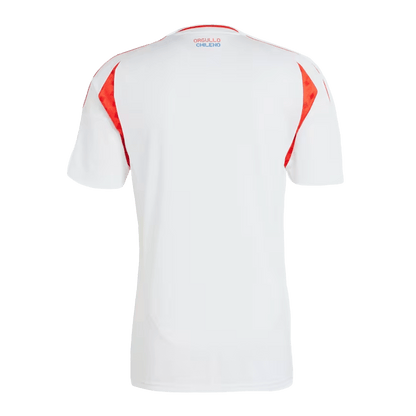 Men's Chile Away Soccer Jersey Copa América 2024 topsoccerjerseys.com