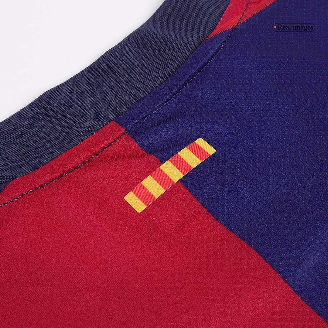 Barcelona Home Shirt 2024/25 F.DE JONG #21 - Spotify Logo Without Text