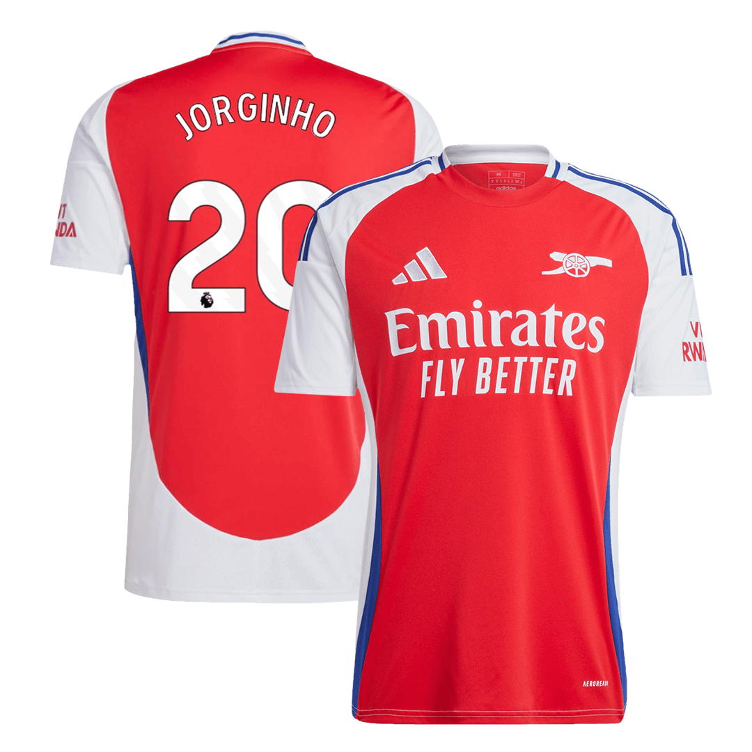 Arsenal Home Shirt 2024/25 JORGINHO #20