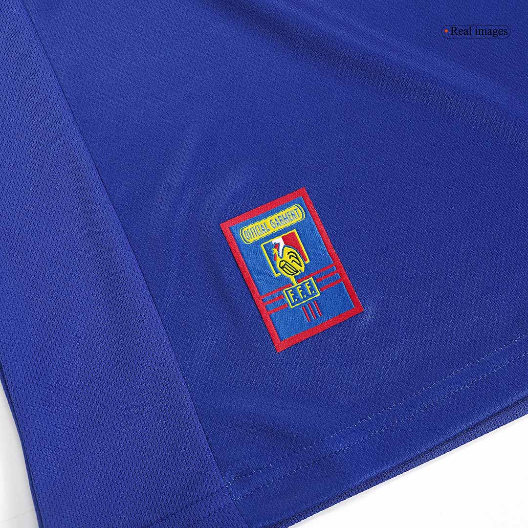 Retro France Home Jersey World Cup 1998 Top Koszulki Pilka Sklep