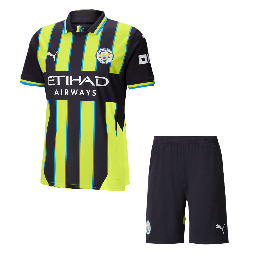 Manchester City Auswärtstrikot (Trikot + Shorts) 2024/25