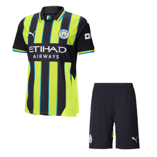 Manchester City Away Kit (Shirt + Shorts) 2024/25