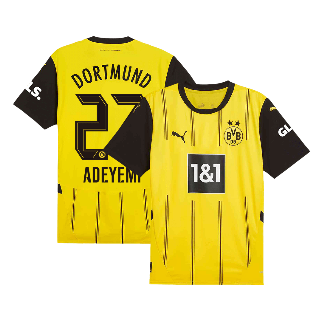 Men's Borussia Dortmund Home Shirt ADEYEMI #27 2024/25