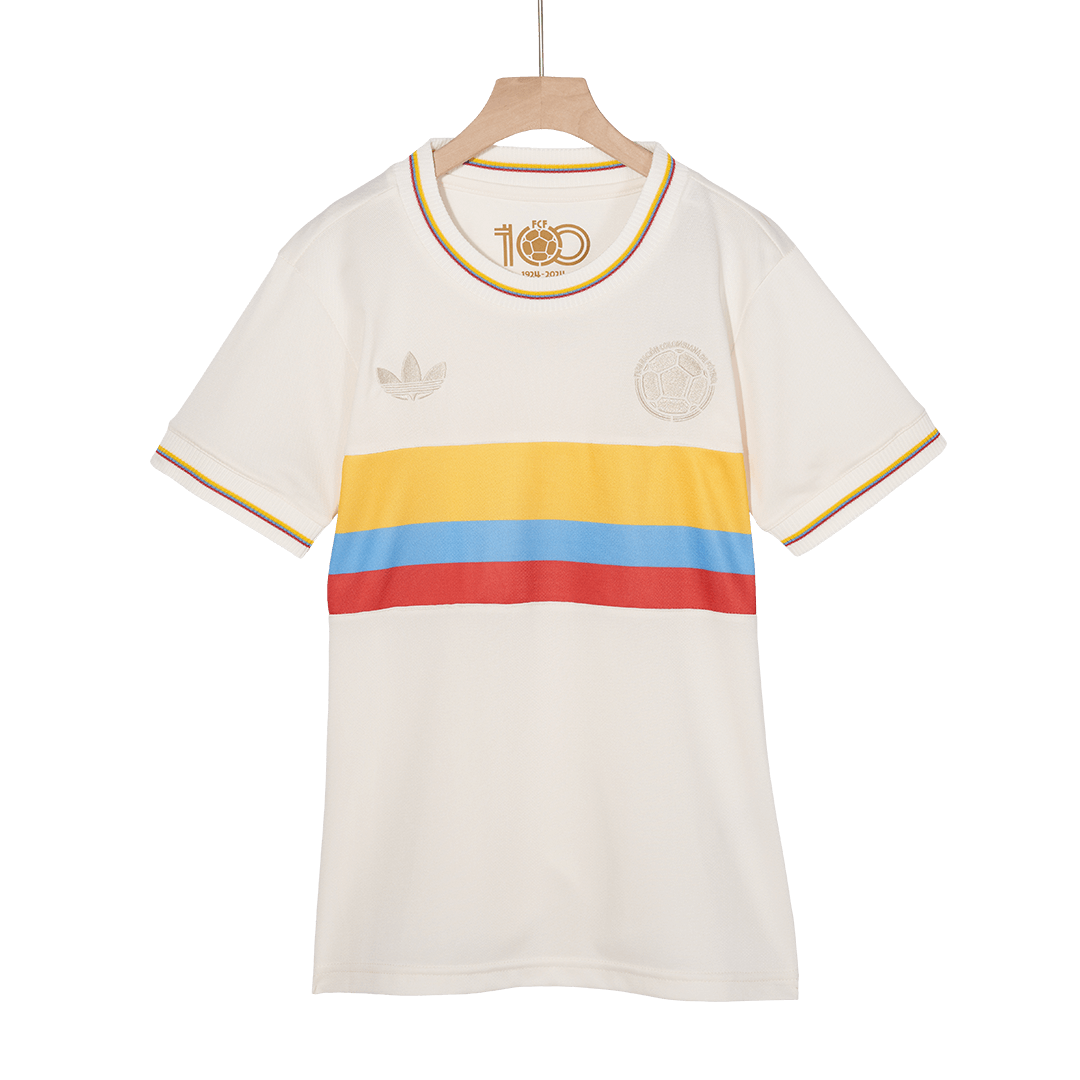 Women's Colombia 100th Anniversary Soccer Jersey 2024