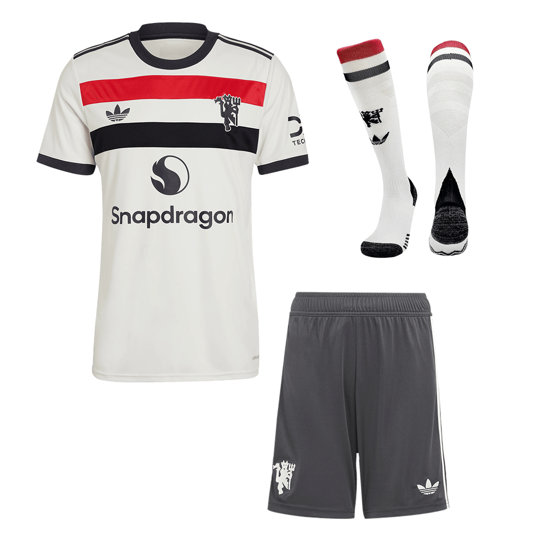 Manchester United Third Away Kit (Shirt + Shorts + Socks) 2024/25