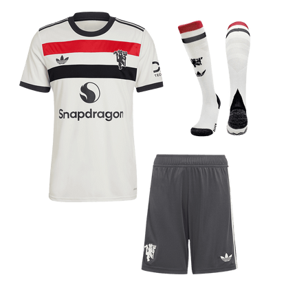 Manchester United Third Away Kit (Shirt + Shorts + Socks) 2024/25