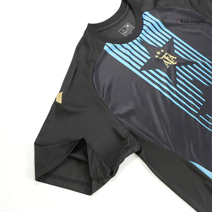 Men's Argentina Pre-Match Soccer Jersey Copa América 2024 Top Koszulki Pilka Sklep