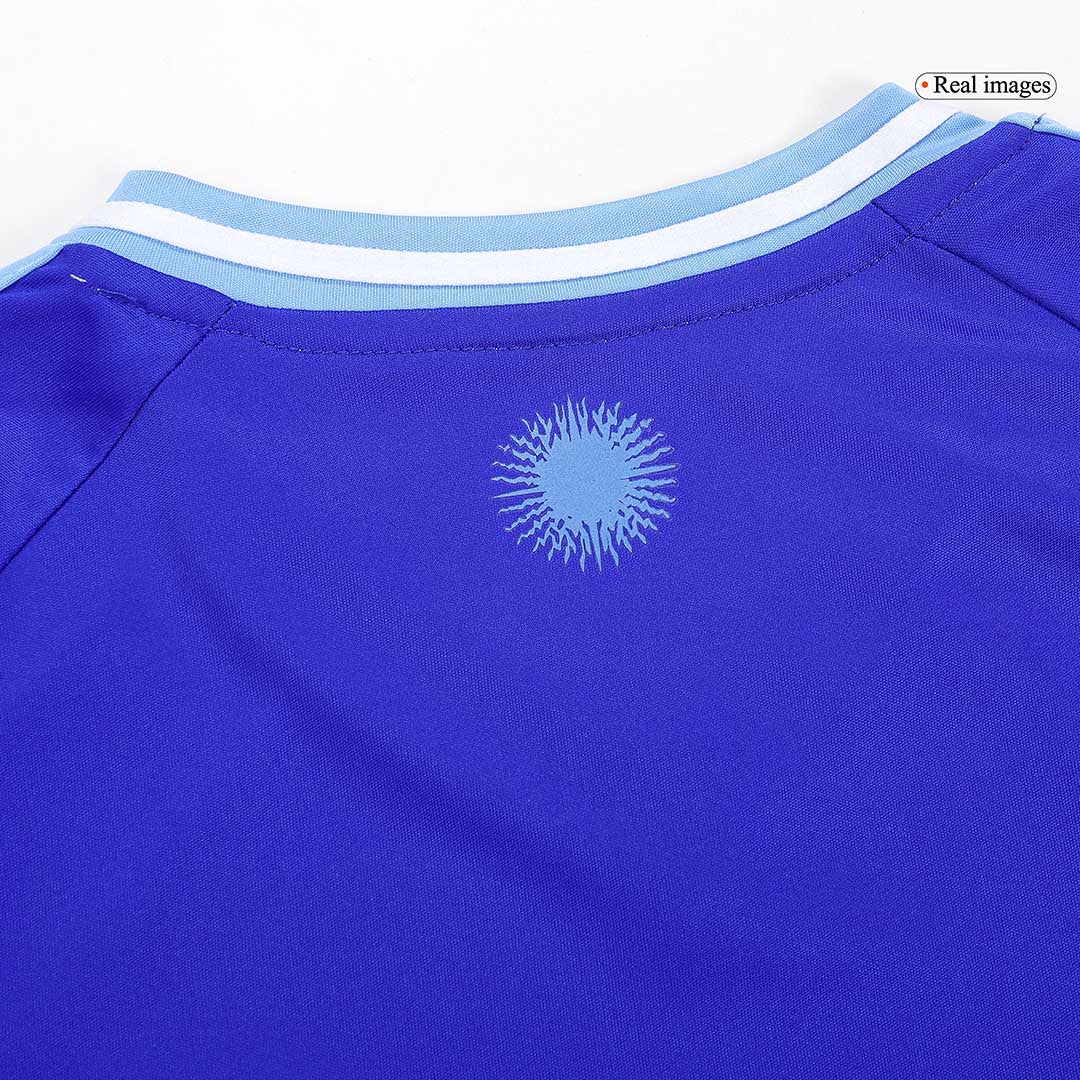 Kid's Argentina Away Jerseys Kit(Jersey+Shorts) Copa América 2024 Top Koszulki Pilka Sklep