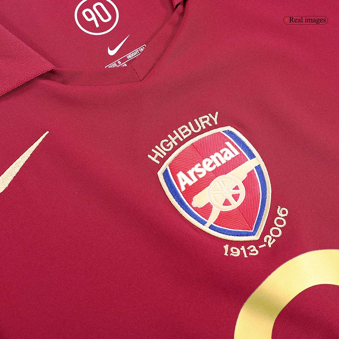 HENRY #14 Retro-Arsenal-Heimtrikot 05/06 für Herren