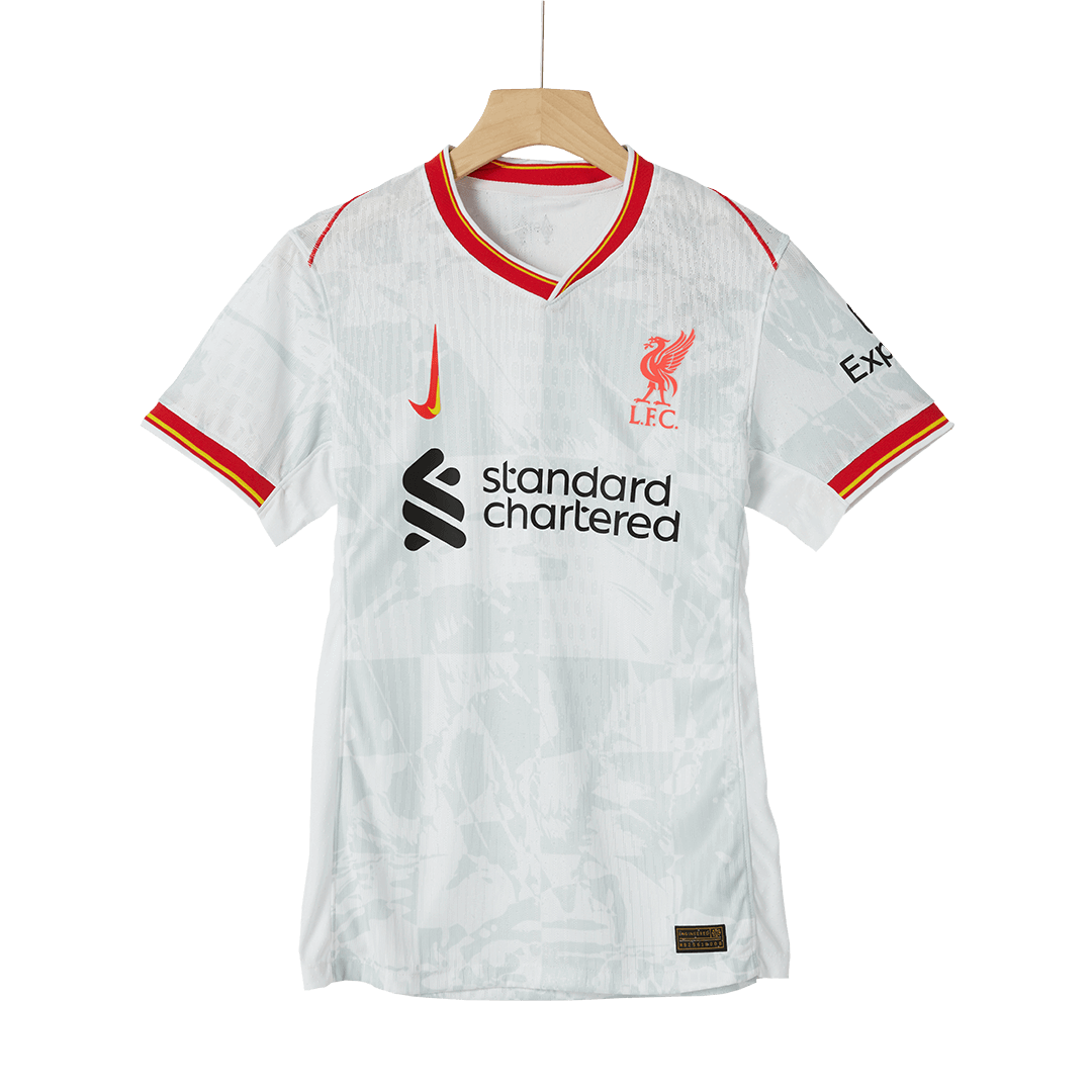 Męska Wysokiej jakości koszulka piłkarska Liverpool Third Away wersja zawodnika 2024/25