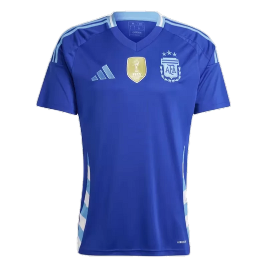 Koszulka wyjazdowa reprezentacji Argentyny 2024 Top Koszulki Pilka Sklep