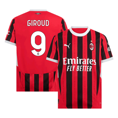 GIROUD #9 AC Mailand 2024/25 Herren-Heimtrikot