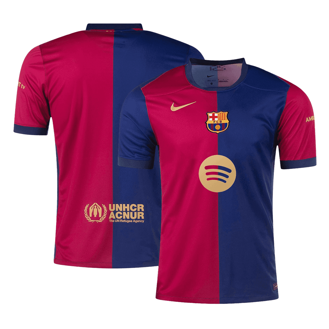 Barcelona Heimtrikot 2024/25 – Spotify-Logo ohne Text