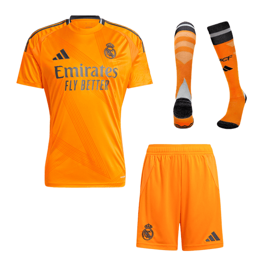 Real Madrid Auswärtstrikot für Herren (Trikot + Shorts + Socken) 2024/25