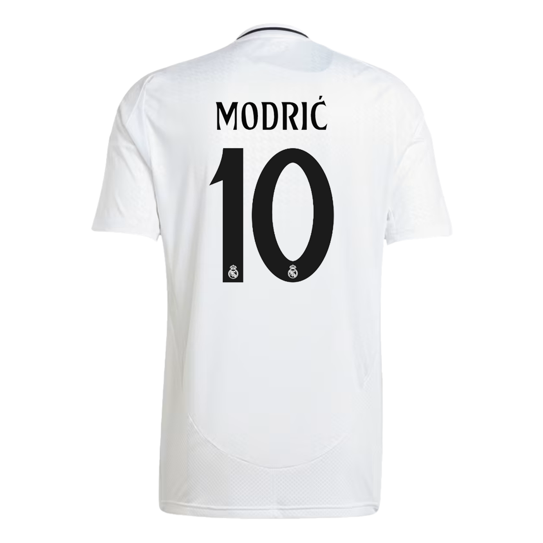 MODRIC #10 Real Madrid 2024/25 Home Football Shirt