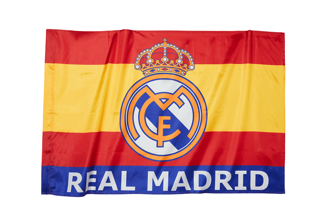 Rote Flagge von Real Madrid