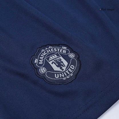 Manchester United Auswärtstrikot für Kinder (Trikot + Shorts) 2024/25