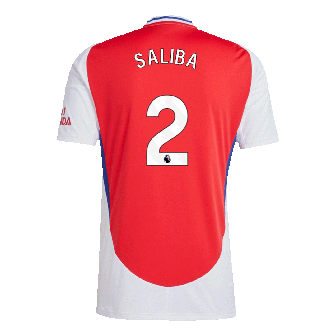 Arsenal Home Shirt 2024/25 SALIBA #2