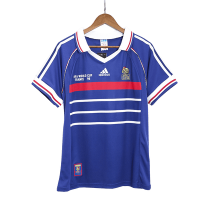 Retro France Home Jersey World Cup 1998 Top Koszulki Pilka Sklep